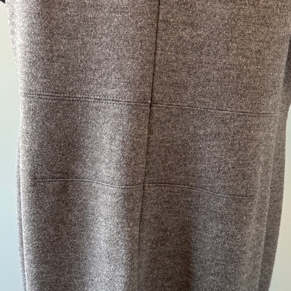 Escada Charcoal Gray Midi Dress size 46 (16 US) - Picture 8 of 14
